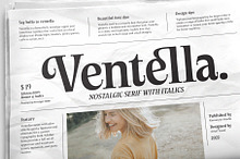 Ventella | Nostalgic Serif