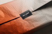 Logo Mockup Label on Wrap Paper, a Product Mockup by Asylab (Thumbnail 1 of 5)