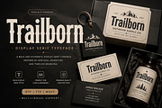 Trailborn, a Slab Serif Font by Wow Magic (Thumbnail 1 of 4)