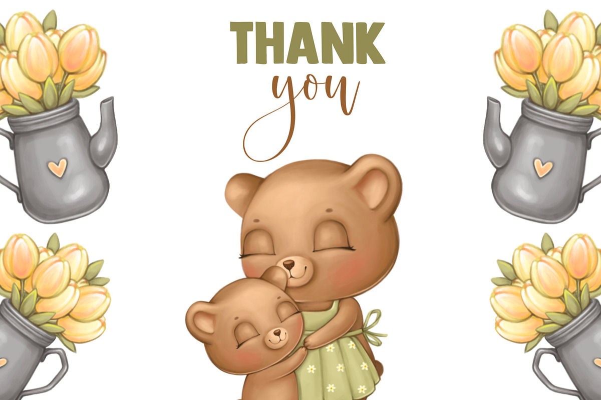 Happy Mother’s Day, an Animal Illustration by designs.svkl (Photo 4 of 4)