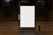 City Light Poster Mockup, an Advertising Mockup by Unerispace (Thumbnail 4 of 4)