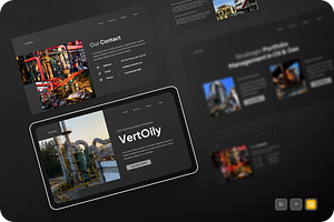 Oil & Gas Presentation Google Slide, a Presentation Template by Annora Studio