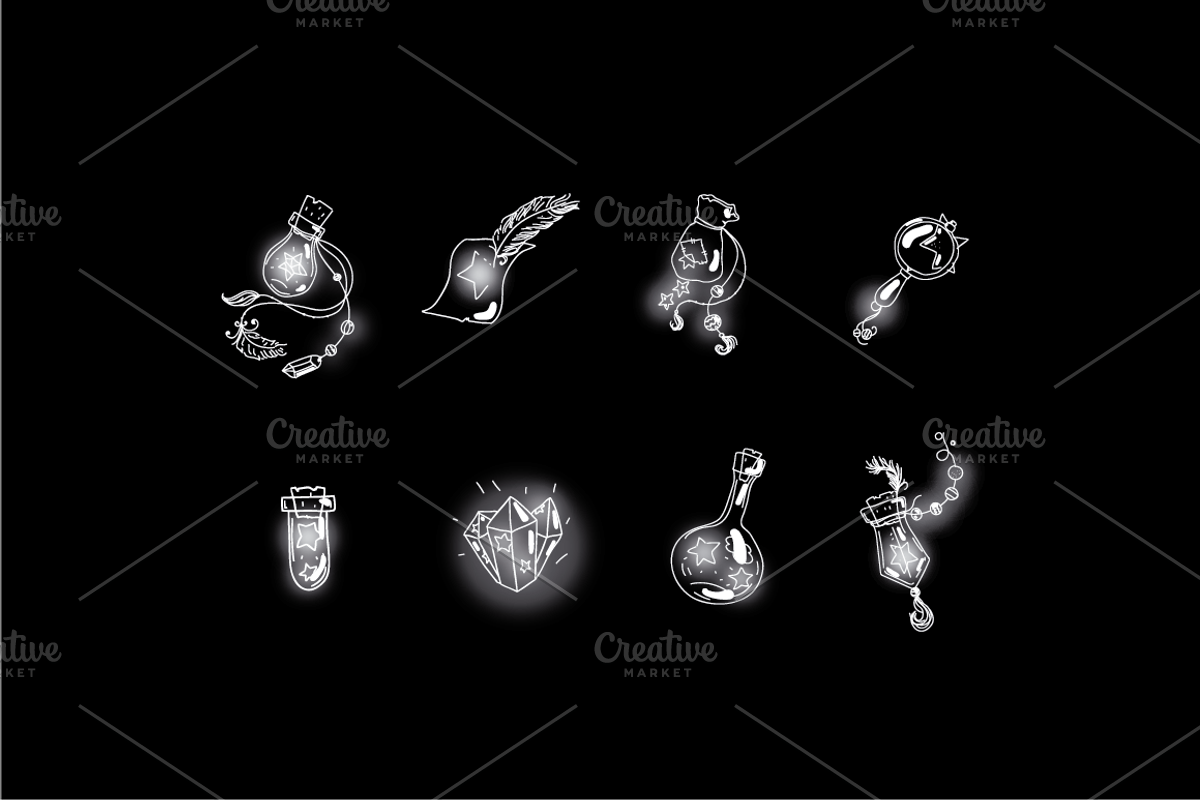 Star Alchemy set, an Object Graphic by Kotozoid (Photo 3 of 3)