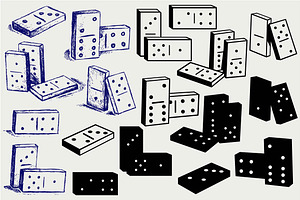 Dominoes SVG