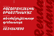 Rendang, a Script Font by Bluestudio (Thumbnail 8 of 8)