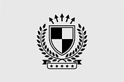 Royal Shield Logo Template Vector, an Illustration by Amazin_art (Thumbnail 13 of 16)