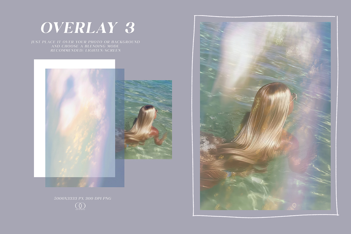Dreamy Mermaid Shining Overlays, a Texture Graphic by Kaleriia (Photo 4 of 17)