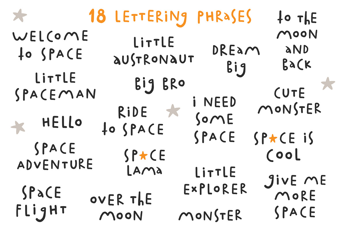 Little spaceman. Kids collection, a Graphic by Murvin (Photo 4 of 8)
