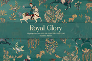 Royal Glory Prints & Patterns, a Pattern Graphic by GND ART STUDIO (Thumbnail 1 of 8)