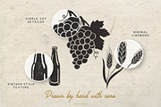 Beer, Wine & Liquor Icons, an Icon by BirDIY Design (Thumbnail 6 of 10)