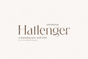 Hallenger Serif Font, a Serif Font by Salt & Pepper Designs (Thumbnail 1 of 10)