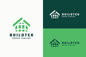 Modern Construction & Home Logo, a Branding & Logo Template by Design_Planet