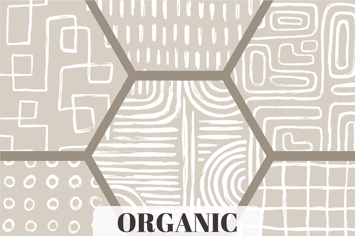 Organic Shapes Seamless Patterns, a Pattern Graphic by AnnArt (Photo 13 of 14)