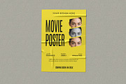 Wrinkled Film Movie Poster Mockup, a Product Mockup by graphypix (Thumbnail 1 of 4)