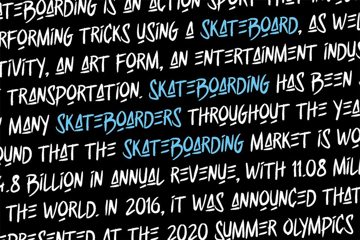 Street Ruler - Graffiti Font, a Sans Serif Font by tokokoo (Photo 5 of 10)