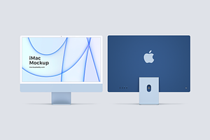 IMac 2021 Mockup