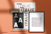 Pacardo. Sans Serif font family., a Sans Serif Font by Luxfont (Thumbnail 6 of 8)