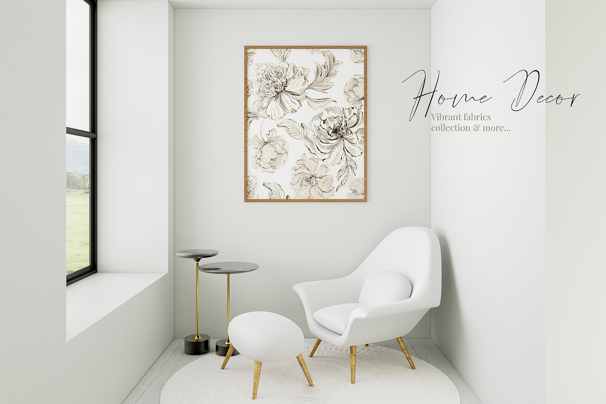 Midnight Blossom, a Background Graphic by HannaStudio (Photo 7 of 10)