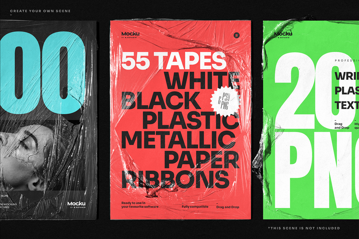 Plastic textures bundle, a Texture Graphic by Mocku (Photo 16 of 21)