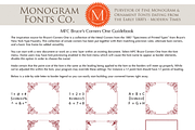 MFC Bruce's Corners One, a Symbol Font by Monogram Fonts Co. (Thumbnail 6 of 7)