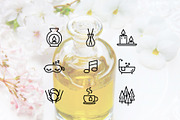 Relax line icons, an Outline Icon by Lyolya Profitrolya (Thumbnail 2 of 2)