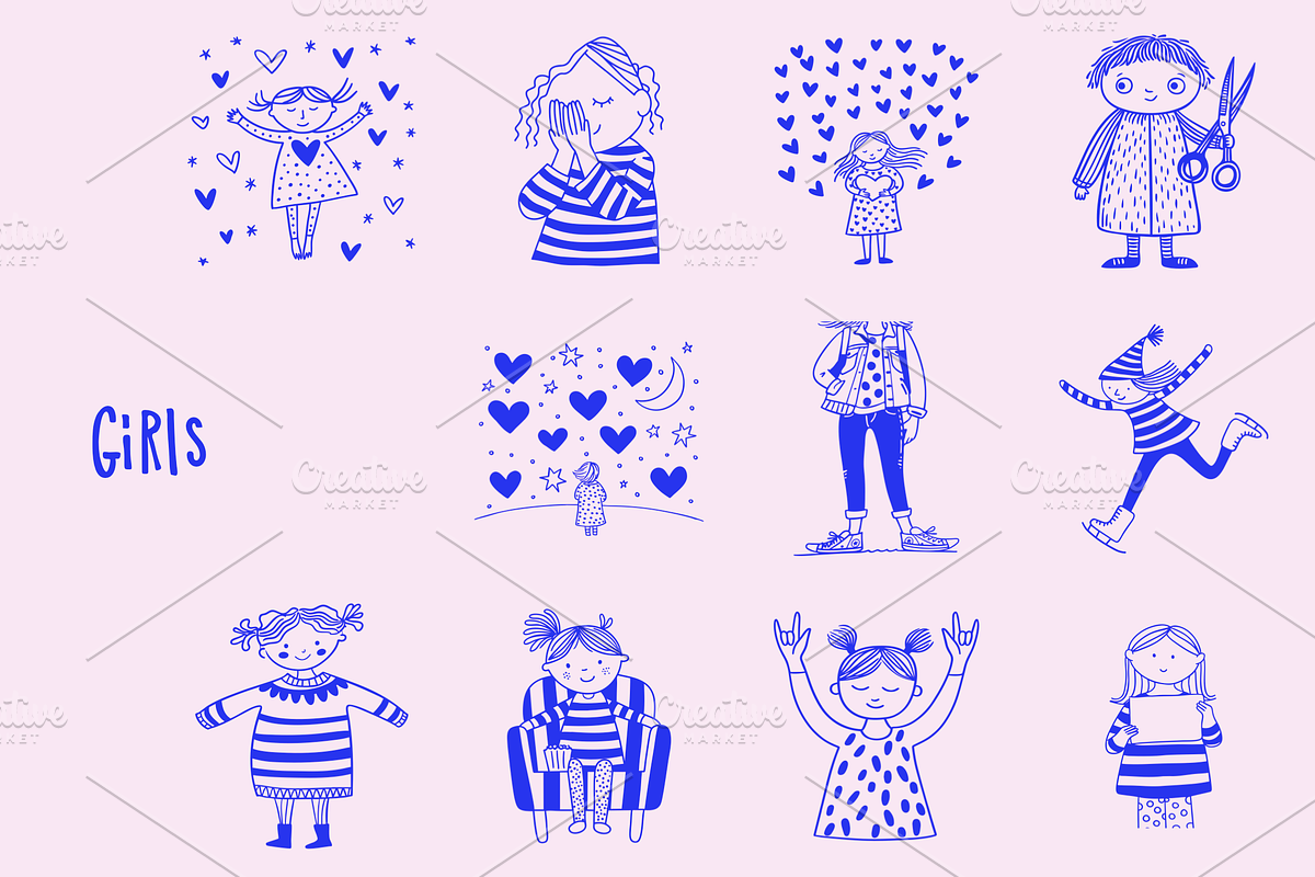 1001 Cute Doodles Bundle, an Object Illustration by Danil Polshin (Photo 31 of 65)