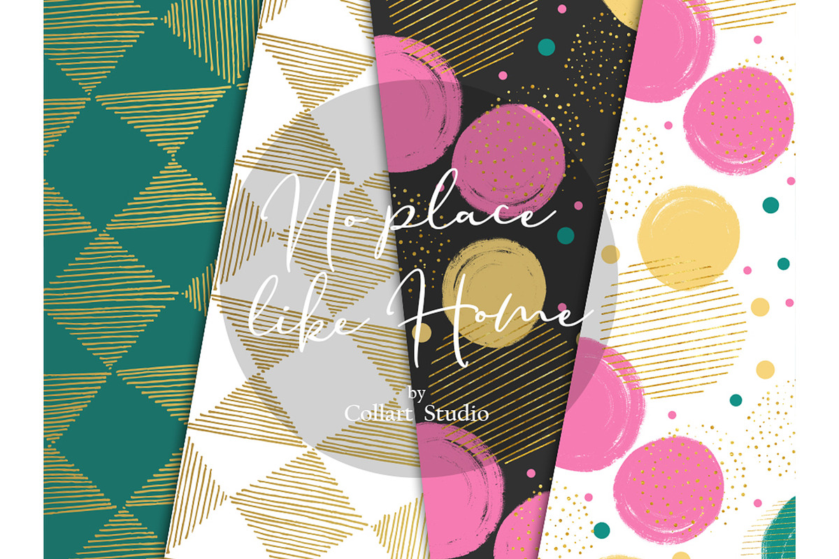 Home digital paper, furniture papers, a Pattern Graphic by Collart Studio (Photo 5 of 9)