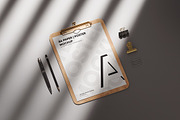 Clipboard With A4 Poster Mockup, a Books & Magazine Mockup by WebAndCat (Thumbnail 10 of 12)