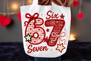 Faux Crochet Valentine Six Seven Png, an Illustration by OK Design (Thumbnail 5 of 6)