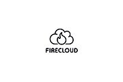 Fire Cloud - Logo Template, a Branding & Logo Template by Zomorsky (Thumbnail 3 of 3)