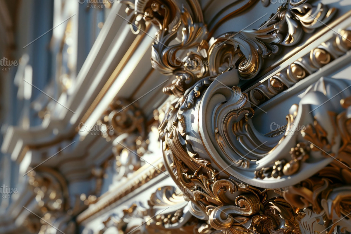 62 Rococo patterns, an Architecture Photo by Handmadefont (Photo 32 of 65)