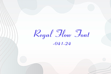 Regal Flow Font-041-24