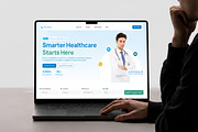 Medical Startup Landing Page, a Landing Page Template by Font Kingdom (Thumbnail 2 of 5)
