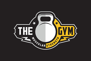 CrossFit gym fitness logo symbol, a Branding & Logo Template by swarnstudio