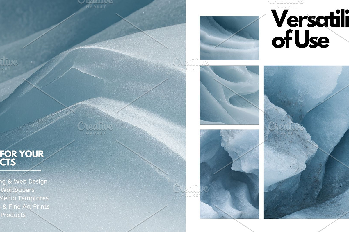 Shapes of Ice - Glacial Wallpapers, an Abstract Photo by Virgo Studio (Photo 5 of 6)