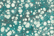 3 Hand Marbled Papers Snowflakes, a Texture Graphic by Marblingdom (Thumbnail 3 of 5)