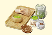 Matcha Branding Mockup, a Packaging Mockup by Unerispace (Thumbnail 3 of 5)