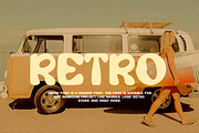 Ganxy - Retro Display Font, a Sans Serif Font by QR Design Studio (Thumbnail 5 of 12)