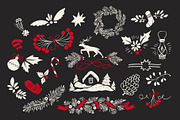Christmas Hand-drawn Design Elements, a Decorative Illustration by Adiemus (Thumbnail 3 of 8)