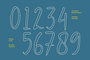 Mansier Dashed, a Script Font by Craft Supply Co. (Thumbnail 3 of 8)
