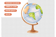 Watercolor Travel Collection Clipart, an Illustration by TatiMockup (Thumbnail 5 of 5)