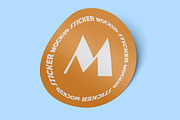 Sticker Mockup, a Mask Mockup by xavier_studio (Thumbnail 4 of 5)