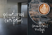Space Geometry Font+ Bonuses, a Font by Nina's Illustration Shop (Thumbnail 3 of 6)