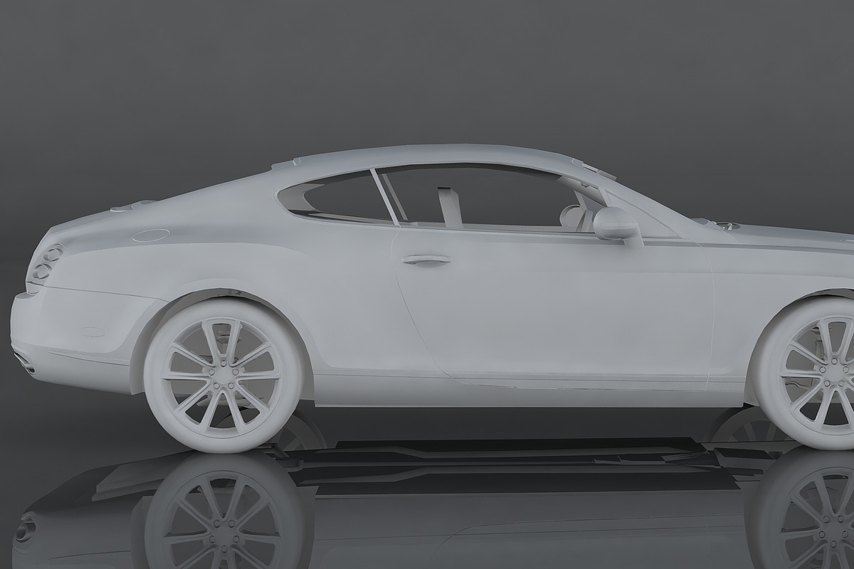 2010 Bentley Continental Supersports, a Cars & Vehicle 3D Model by valtriiu (Photo 10 of 12)