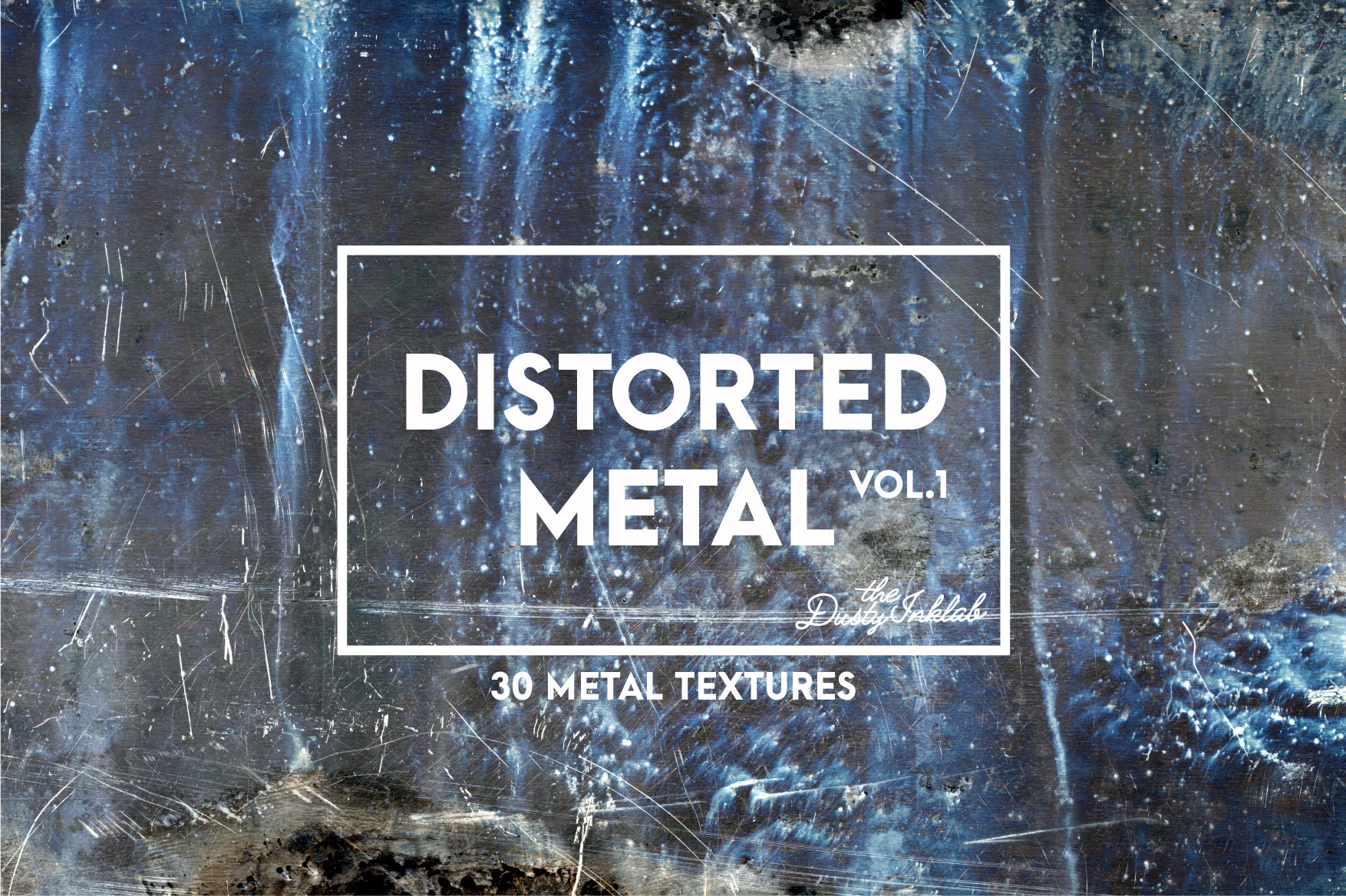 Distorted Metal Vol. 1, a Texture Graphic by The Dusty Inklab