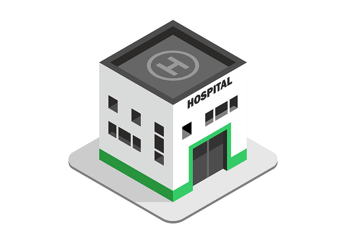 Isometric Building Set, a Graphic by Volyk (Photo 2 of 7)