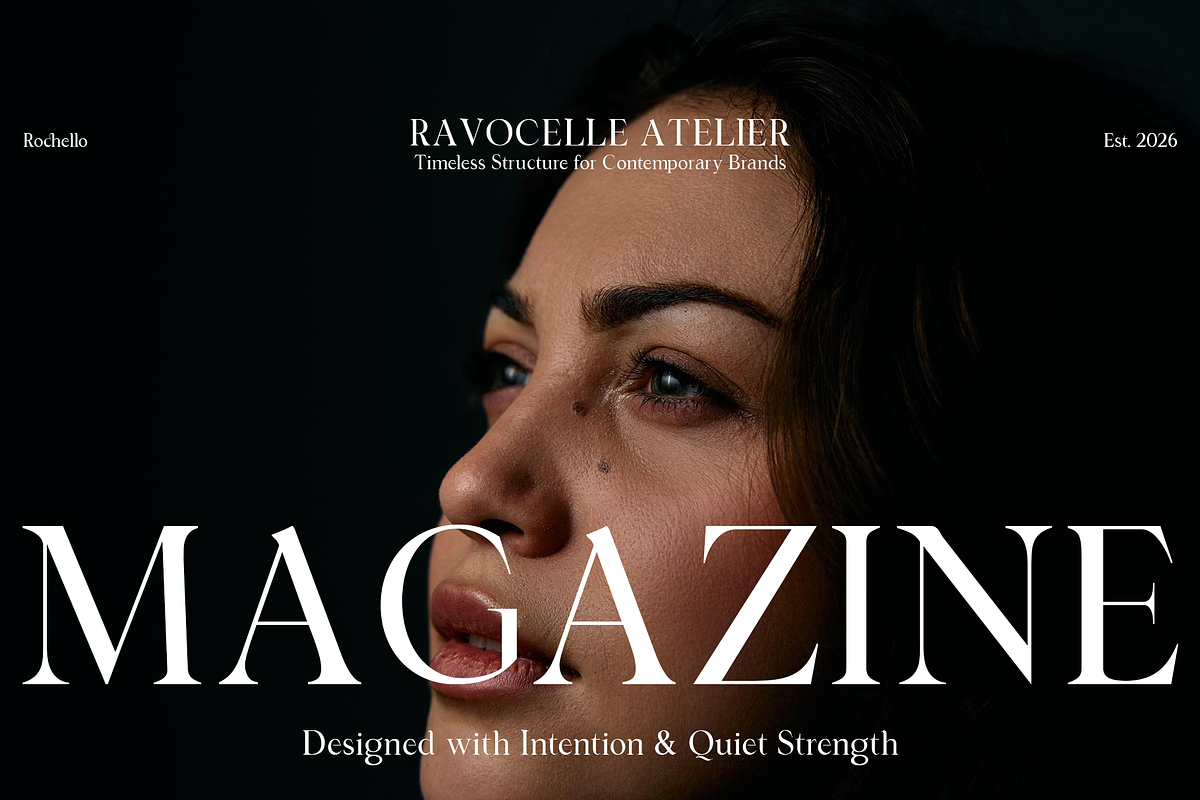 Rochello – Luxury Modern Serif Font, a Serif Font by LuhopCreative (Photo 8 of 17)