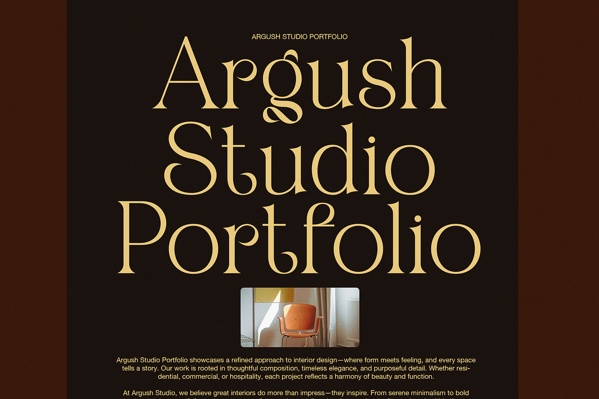Rugifen Elegant Serif Font, a Serif Font by Elegant Font (Photo 7 of 8)