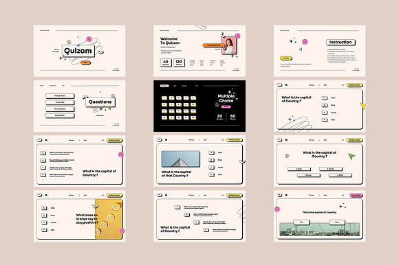 Quiz Presentation Keynote - Quizom preview 4