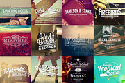 Vintage Badges, Insignias & Signs, a Branding & Logo Template by Graphicdome (Thumbnail 2 of 5)